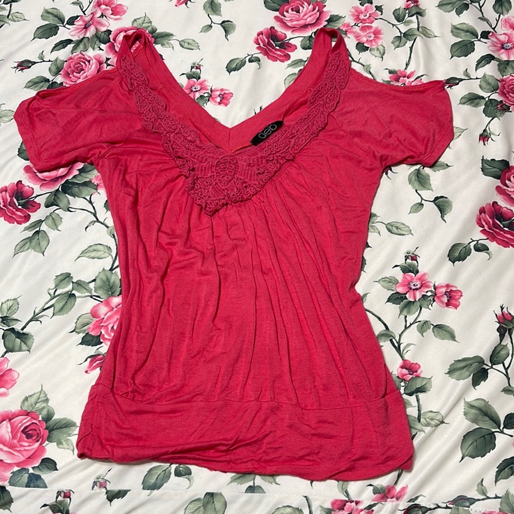 Pink shirt